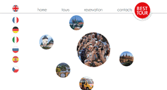 Desktop Screenshot of besttour.cz